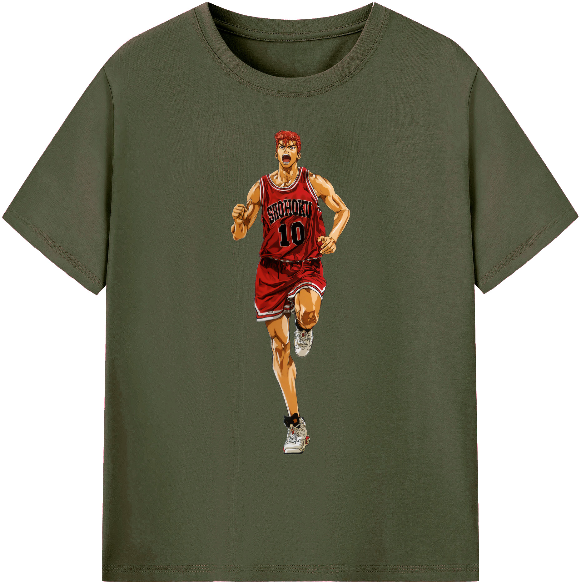 （画像用） SLAM DUNK／スラムダンク 綿100％ メンズ半袖Tシャツ｜肌触りやわらか＆通気性